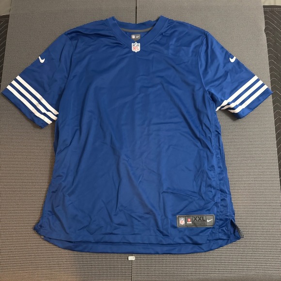 Nike Other - Nike NFL On Field Indianapolis Colts Jersey Mens XXL Blue Blank Football Shirt